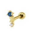 December Birthstone Helix Ear Piercing TIP-3608